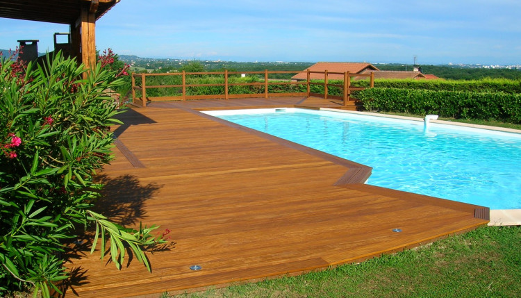 Terrasse bois et céramique - Aménéo