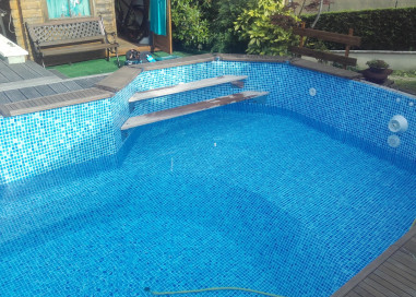Remplacement liner piscine à OULLINS