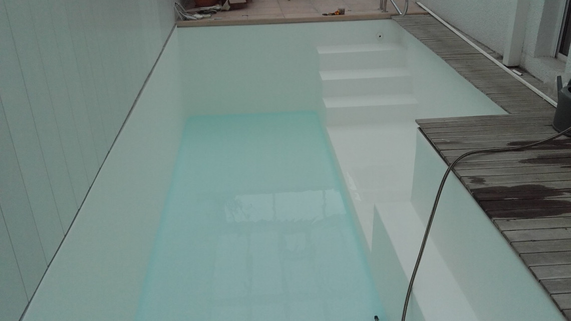 Rénovation bassin intérieur à ANSE