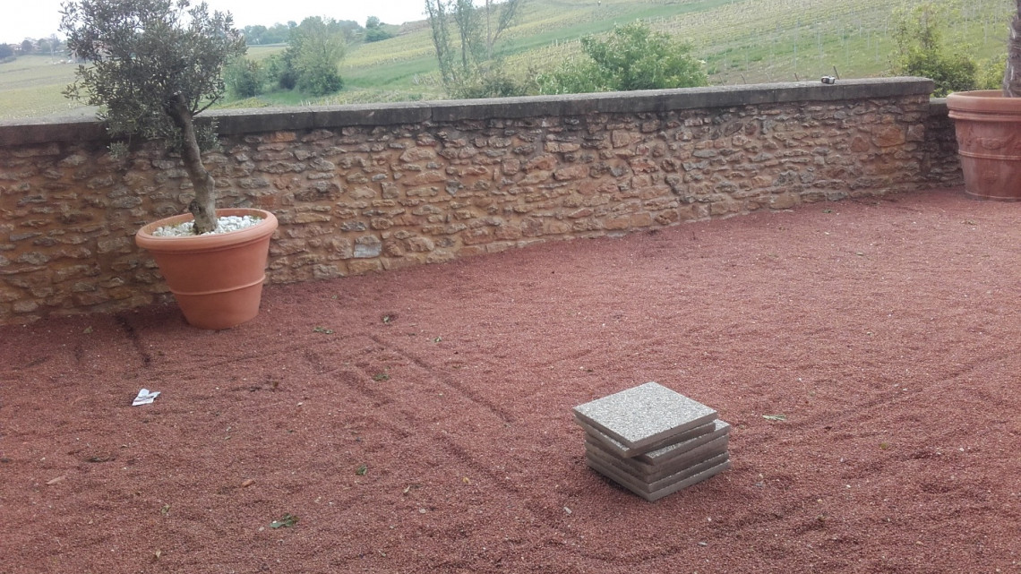 Création terrasse bois à COGNY