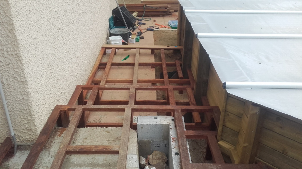 Création Terrasse bois à CHALEINS