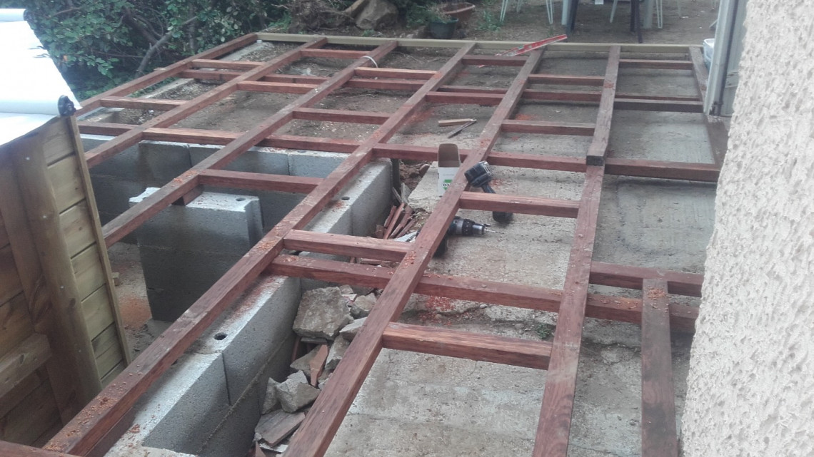 Création Terrasse bois à CHALEINS