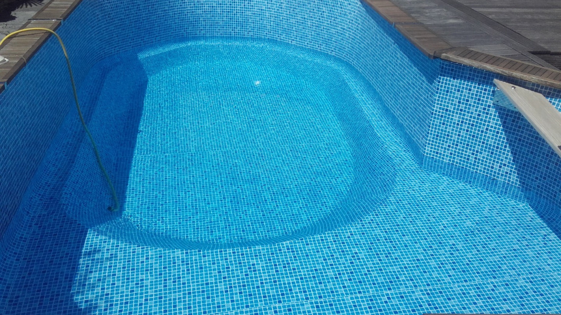 Remplacement liner piscine à OULLINS
