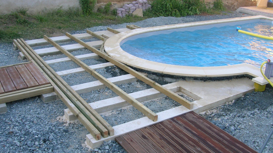 Aménagement abords de piscine SAINT-GEORGES-DE-RENEINS