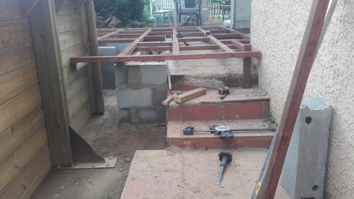 Création Terrasse bois à CHALEINS