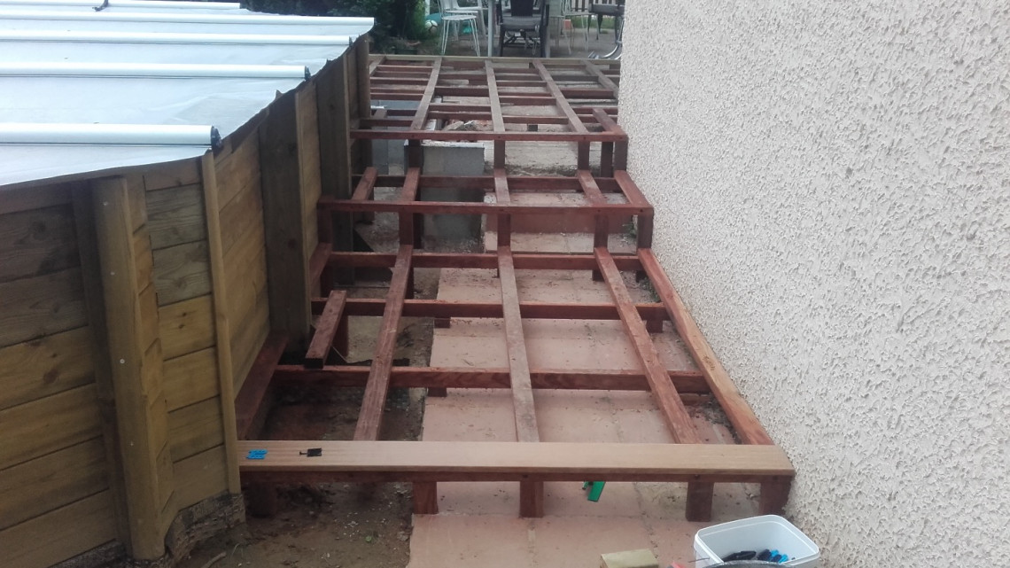 Création Terrasse bois à CHALEINS