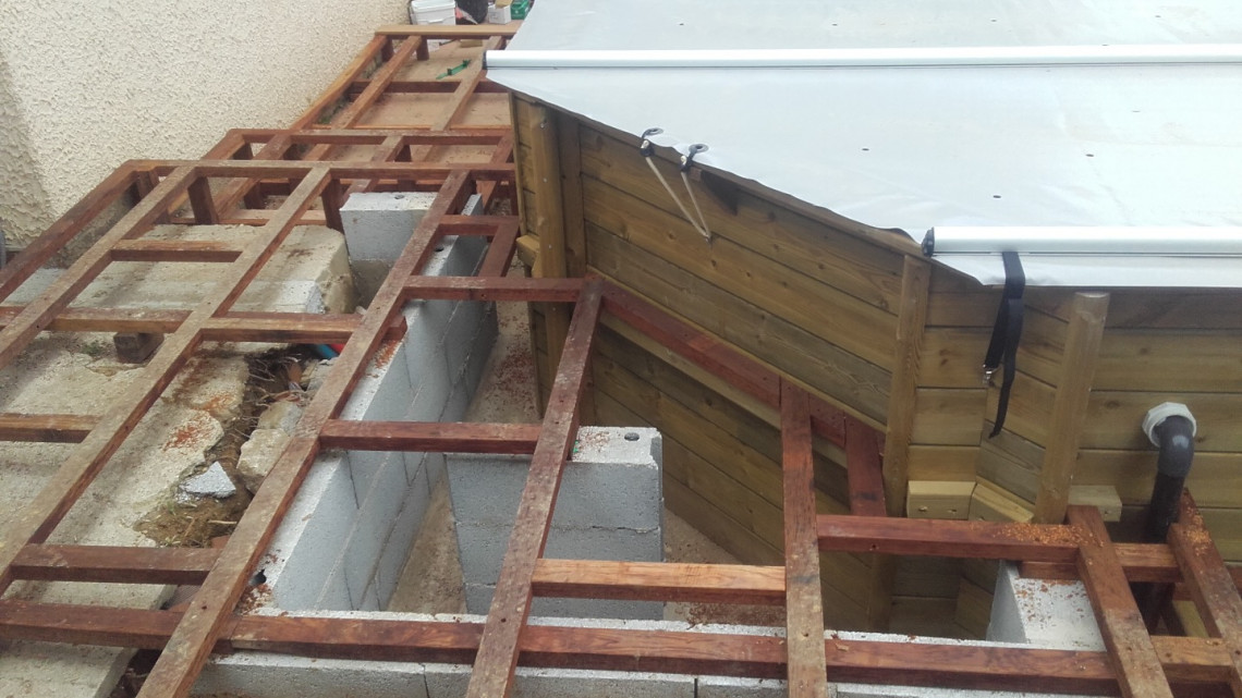 Création Terrasse bois à CHALEINS