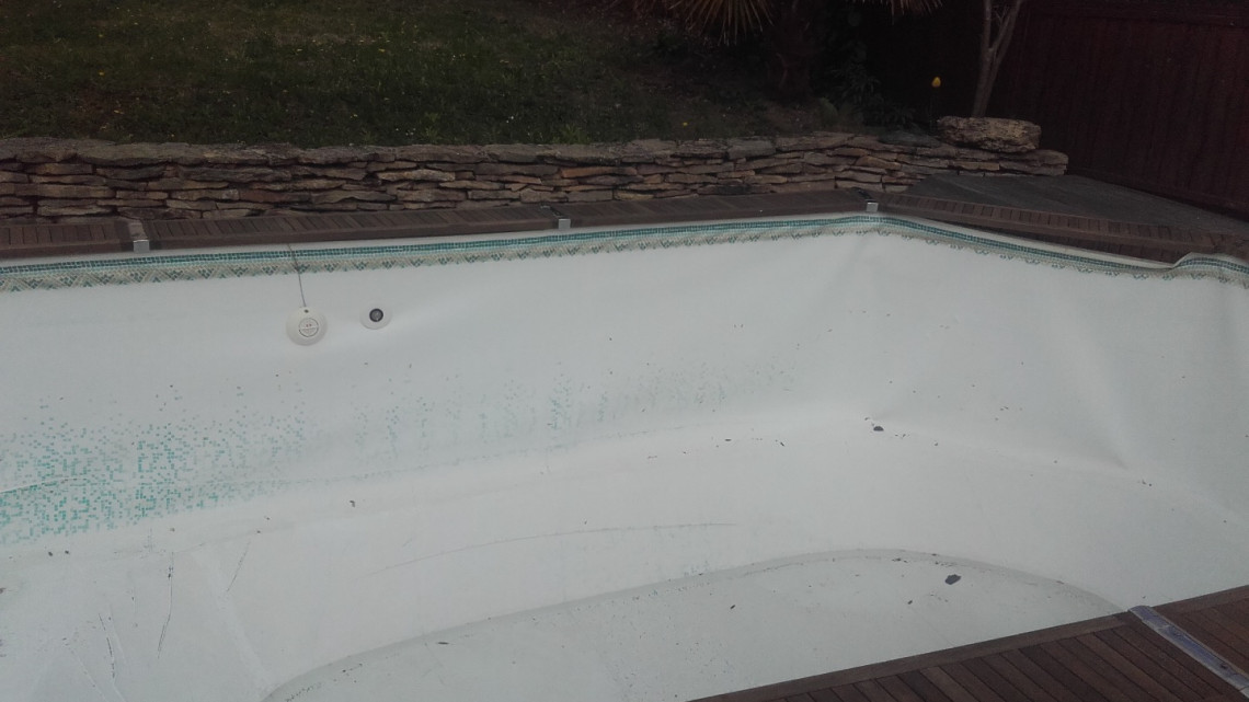Remplacement liner piscine à OULLINS
