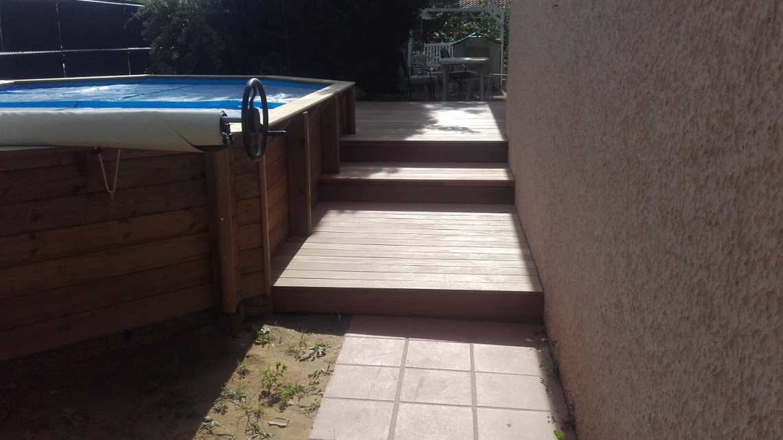 Création Terrasse bois à CHALEINS