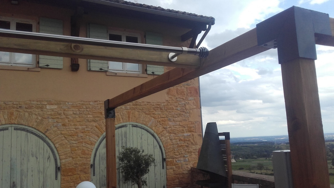 Création terrasse bois à COGNY