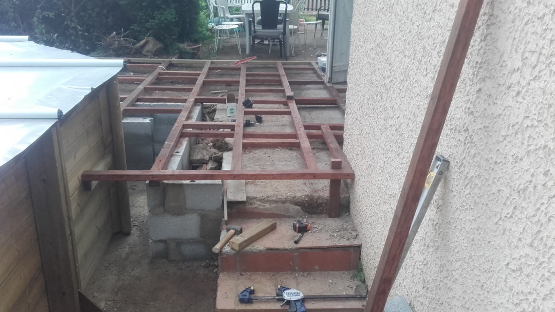 Création Terrasse bois à CHALEINS