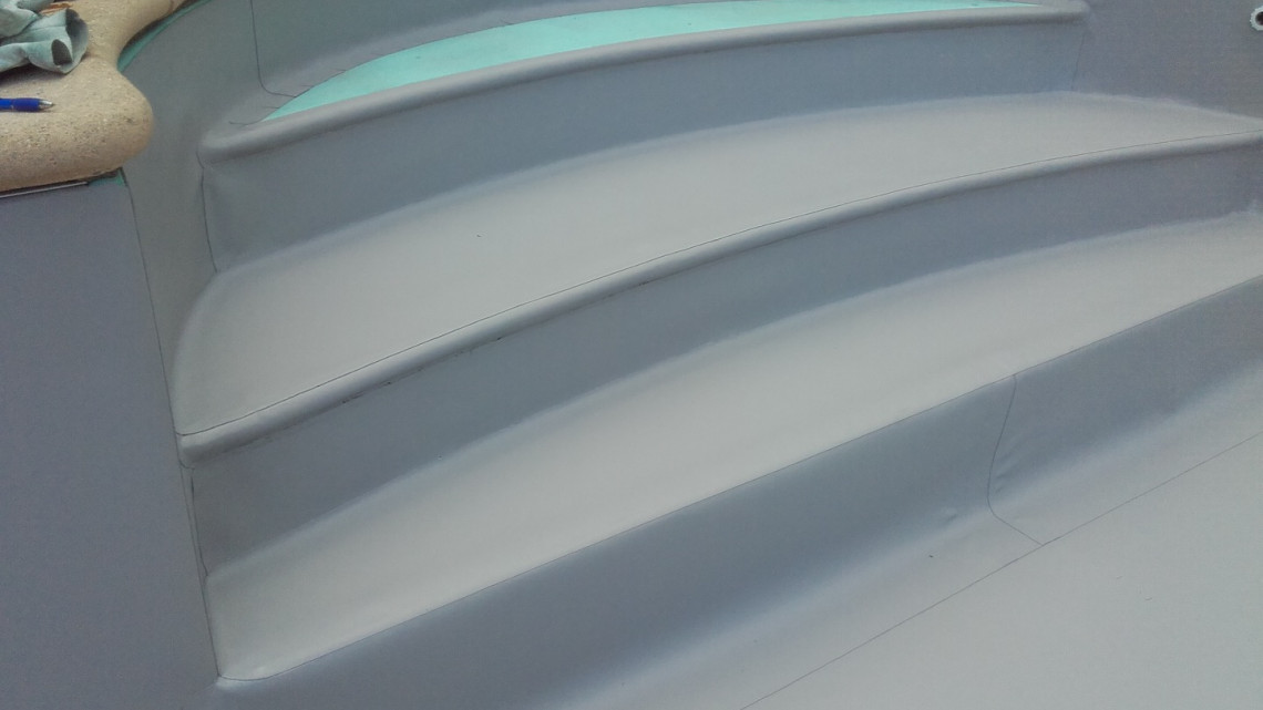 Rénovation piscine en béton à  MARCILLY-D'AZERGUES