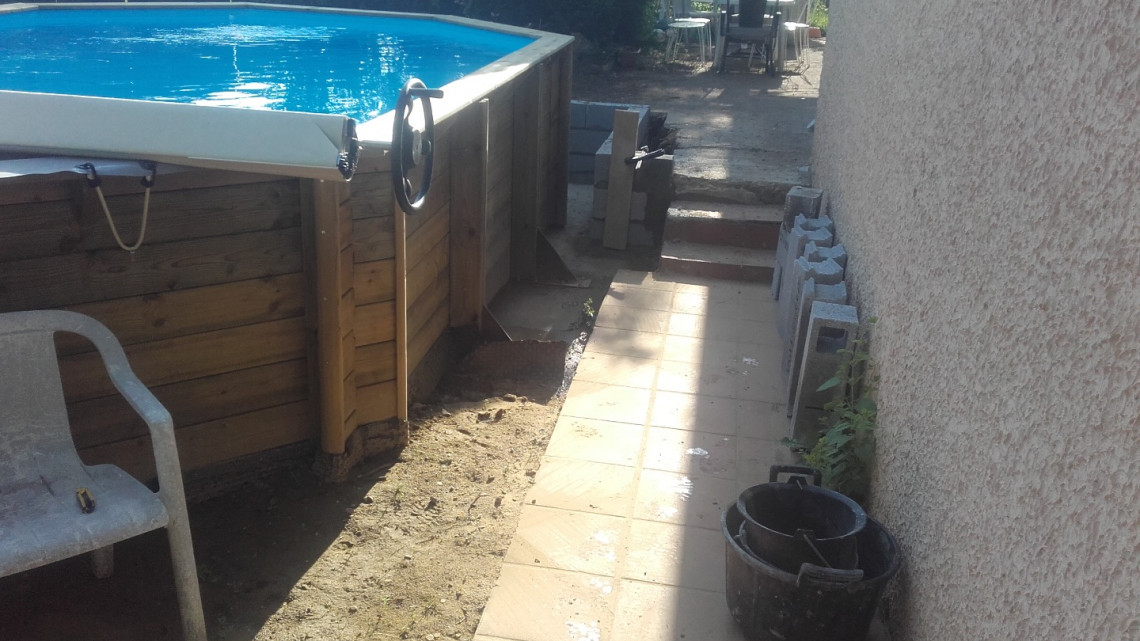 Création Terrasse bois à CHALEINS