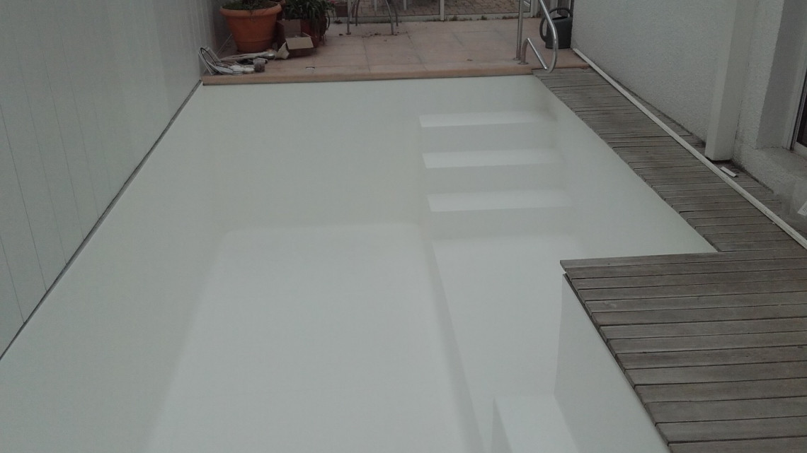 Rénovation bassin intérieur à ANSE