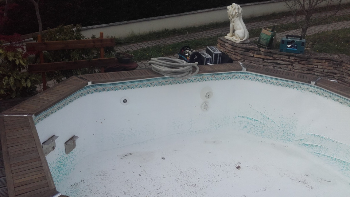 Remplacement liner piscine à OULLINS