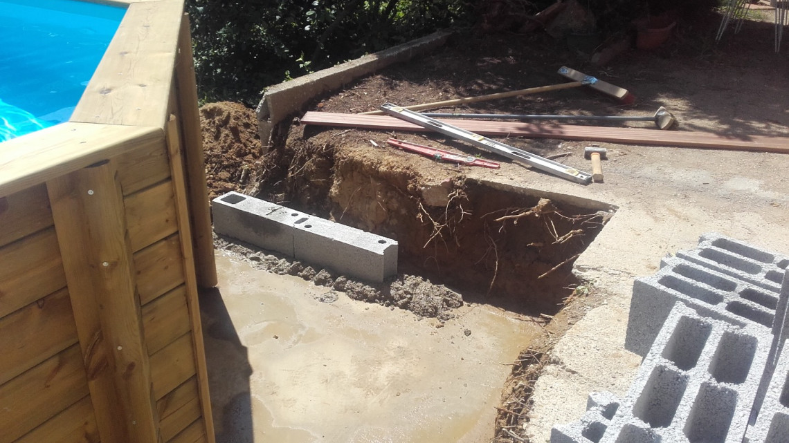 Création Terrasse bois à CHALEINS