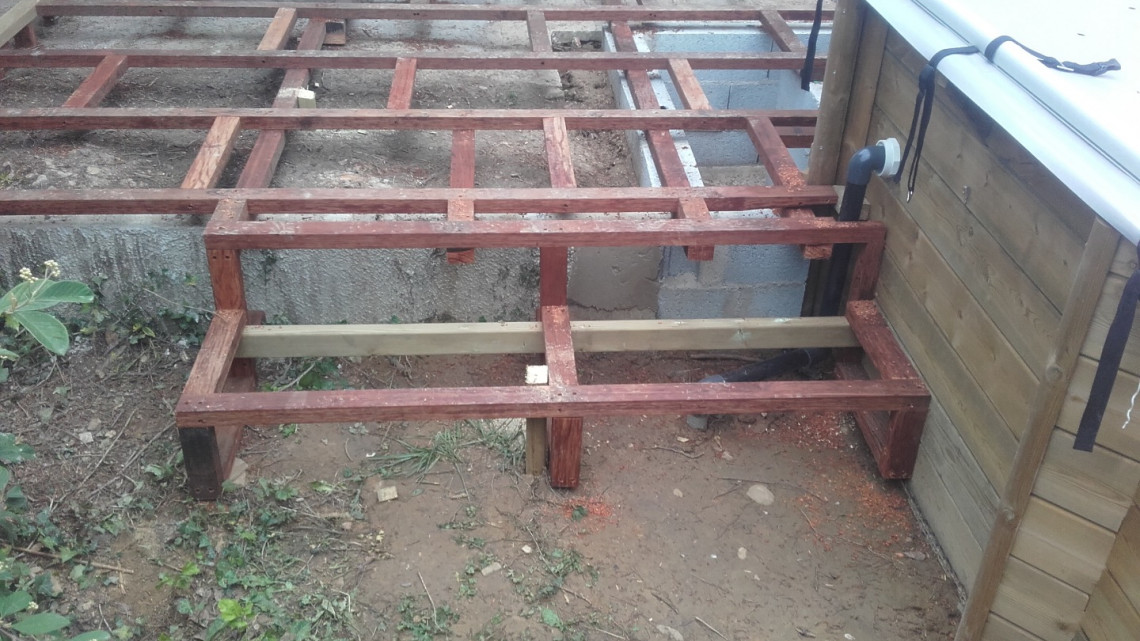 Création Terrasse bois à CHALEINS