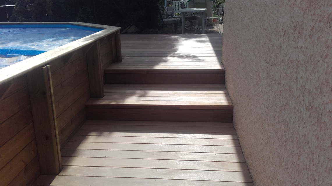 Création Terrasse bois à CHALEINS