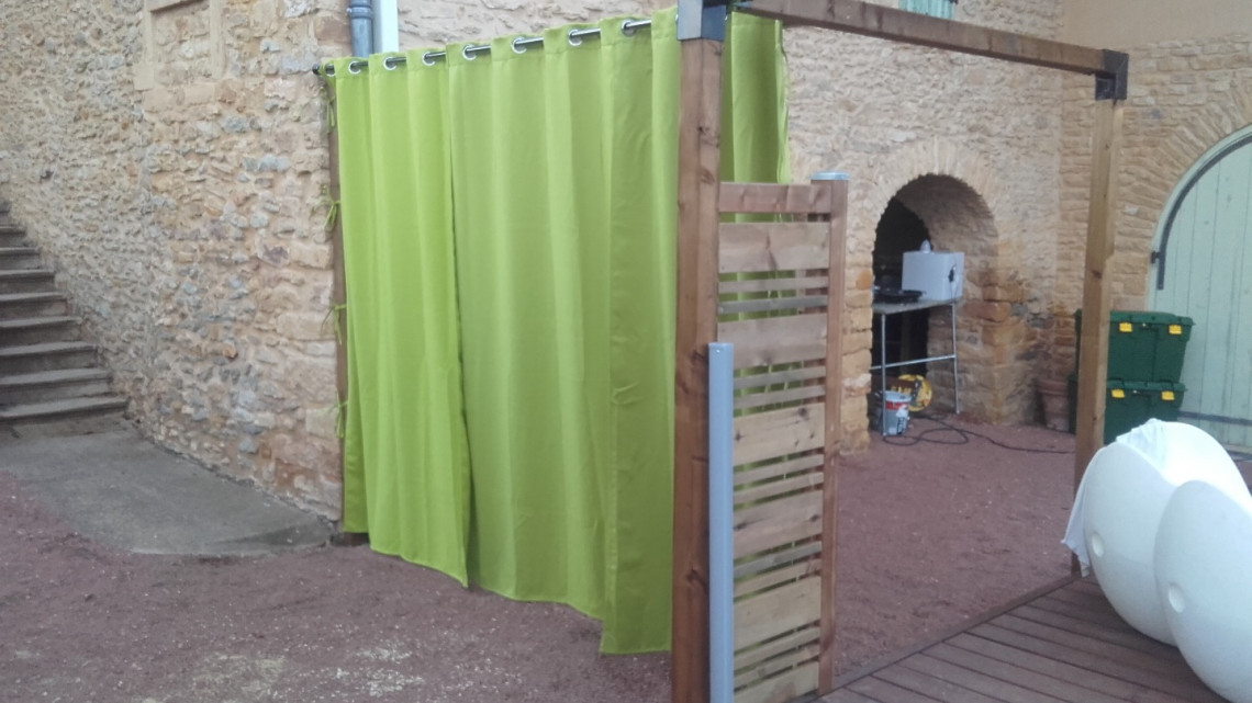 Création terrasse bois à COGNY