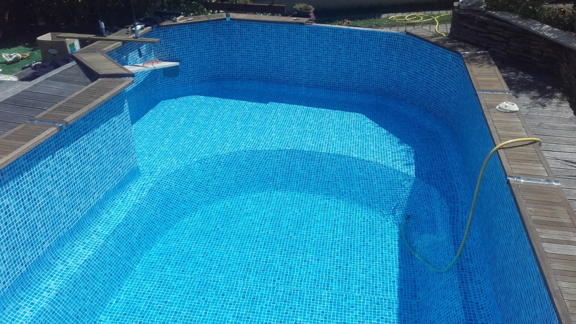 Remplacement liner piscine à OULLINS