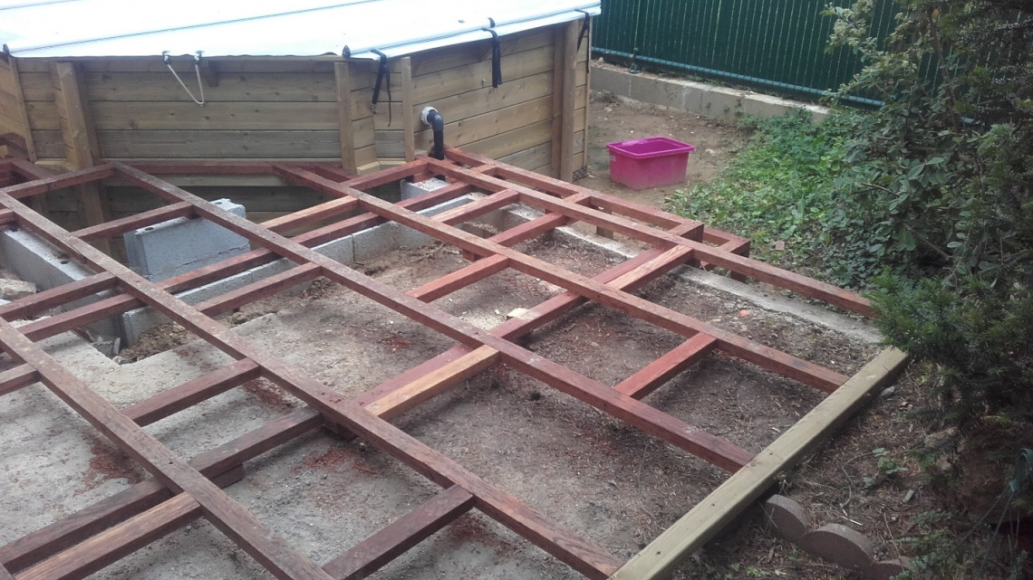 Création Terrasse bois à CHALEINS