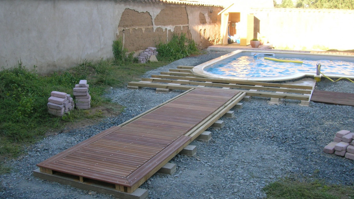 Aménagement abords de piscine SAINT-GEORGES-DE-RENEINS