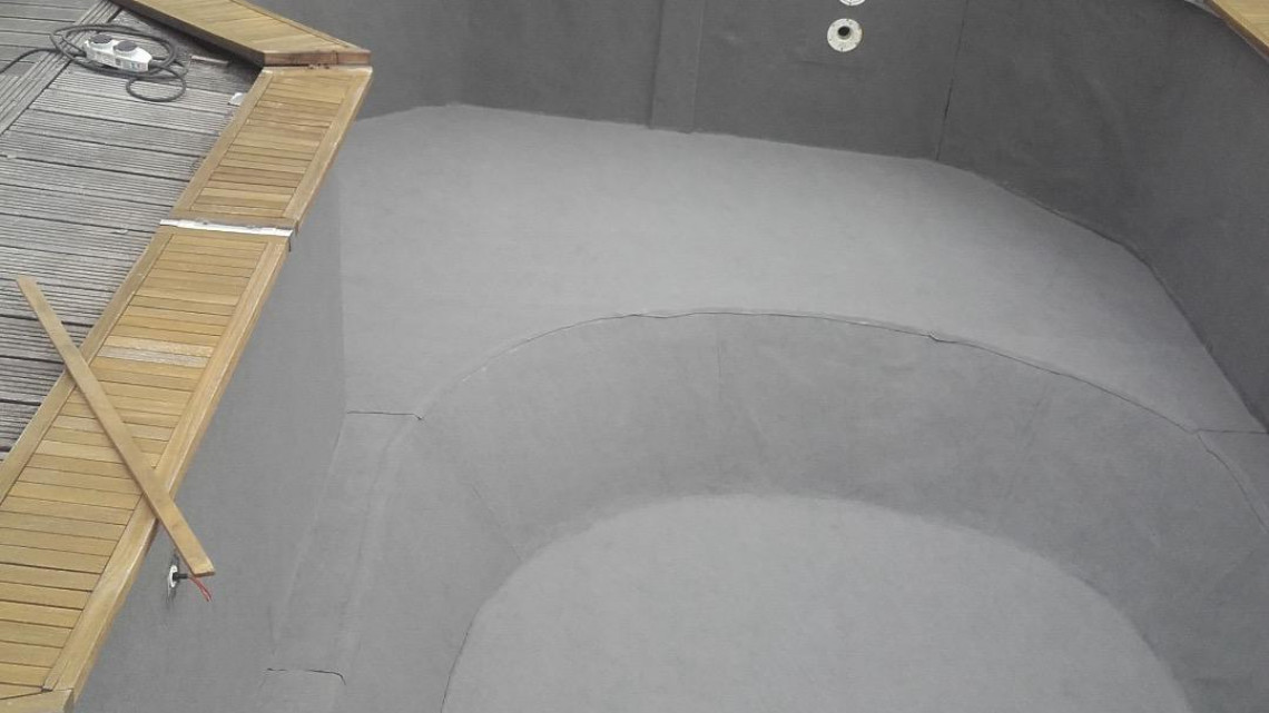 Remplacement liner piscine à OULLINS